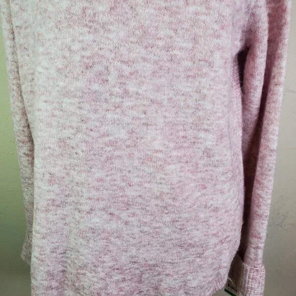 Style & Co. Womens Pink Blush Cowlneck Sweater PL - Picture 6 of 10